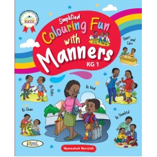 Simplified Colouring Fun with manners  KG 1